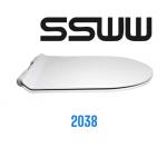 Крышка-сиденье для унитаза SSWW NC2038 подвесного